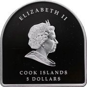 5 Dollars - Elizabeth II Our Lady of Fatima obverse image