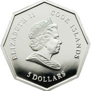 5 Dollars - Elizabeth II Saint George obverse image