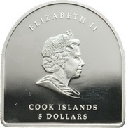 5 Dollars - Elizabeth II Santiago de Compostela obverse image