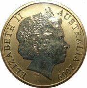 1 Dollar - Elizabeth II 4th Portrait - Air Series - Flying Fox - Alternate Version obverse image