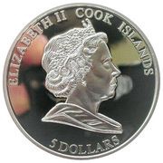 5 Dollars - Elizabeth II 2010 FIFA World Cup obverse image