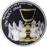 5 Dollars - Elizabeth II The Holy Grail, Cook Islands, 2009 reverse image