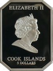 5 Dollars - Elizabeth II Apollo Belvedere obverse image