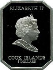 5 Dollars - Elizabeth II Pieta obverse image