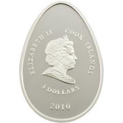 5 Dollars - Elizabeth II Egg in Blue obverse image