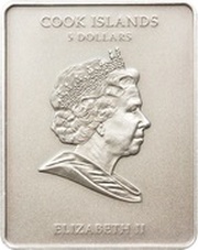 5 Dollars - Elizabeth II David obverse image