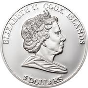 5 Dollars - Elizabeth II Clark Gable obverse image