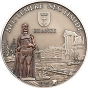 5 Dollars - Elizabeth II Gdansk, Cook Islands, 2010 reverse image