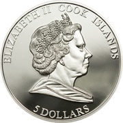 5 Dollars - Elizabeth II Ladislaus II Jagiellon: Battle of Grunwald obverse image