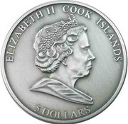 5 Dollars - Elizabeth II HAH 280 Meteorite obverse image
