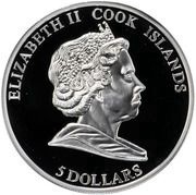 5 Dollars - Elizabeth II Jumping over Sleds obverse image