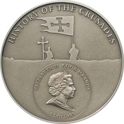 5 Dollars - Elizabeth II 2nd Crusade obverse image
