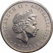 1 Dollar - Elizabeth II 4th Portrait - Year of the Ox obverse image