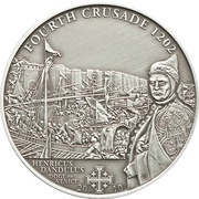 5 Dollars - Elizabeth II 4th Crusade, Cook Islands, 2010 reverse image