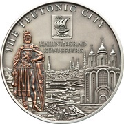 5 Dollars - Elizabeth II Kaliningrad, Cook Islands, 2010 reverse image