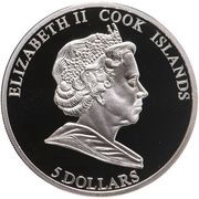 5 Dollars - Elizabeth II Easter obverse image