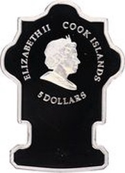 5 Dollars - Elizabeth II 5th Year of Pope Benedict XVI's Pontificate obverse image