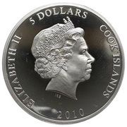 5 Dollars - Elizabeth II 77th Birthday of the Emperor obverse image