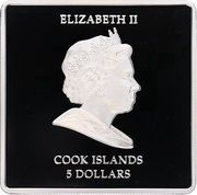 5 Dollars - Elizabeth II Papal Visit to Malta obverse image