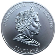 5 Dollars - Elizabeth II Koala and Eucalyptus Leaves obverse image
