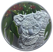 5 Dollars - Elizabeth II Koala and Eucalyptus Leaves, Cook Islands, 2011 reverse image