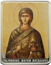 5 Dollars - Elizabeth II St. Mary Magalene, Cook Islands, 2011 reverse image