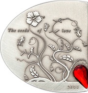 5 Dollars - Elizabeth II Seeds of Love, Cook Islands, 2011 reverse image