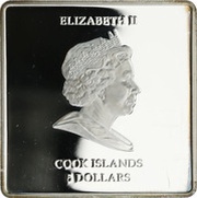 5 Dollars - Elizabeth II The Garden of Earthly Delights: 2/3 obverse image