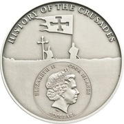5 Dollars - Elizabeth II 5th Crusade obverse image