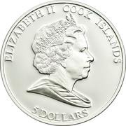 5 Dollars - Elizabeth II Love and Fidelity Forever obverse image