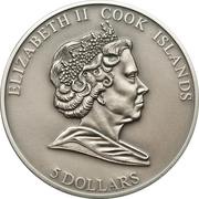 5 Dollars - Elizabeth II Orthodox Christmas obverse image