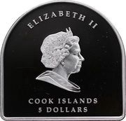 5 Dollars - Elizabeth II Our Lady of Guadalupe obverse image