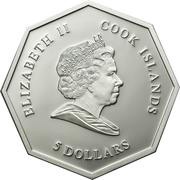 5 Dollars - Elizabeth II Saint Catherine obverse image
