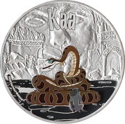 5 Dollars - Elizabeth II Kaa, Cook Islands, 2011 reverse image