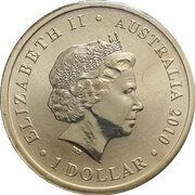 1 Dollar - Elizabeth II 4th Portrait - Lest We Forget - RAN obverse image