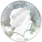 5 Dollars - Elizabeth II Dog obverse image