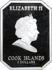 5 Dollars - Elizabeth II Laocoon obverse image