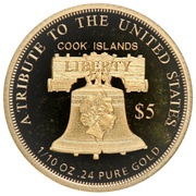 5 Dollars - Elizabeth II Liberty obverse image