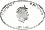 5 Dollars - Elizabeth II Sinking of the Titanic obverse image