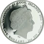 5 Dollars - Elizabeth II Year of the Dragon obverse image