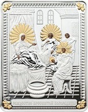 5 Dollars - Elizabeth II Nativity of the Blessed Virgin Mary, Cook Islands, 2012 reverse image