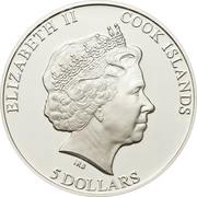 5 Dollars - Elizabeth II Russian Christmas obverse image