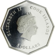 5 Dollars - Elizabeth II St. Valentine obverse image