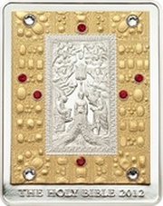5 Dollars - Elizabeth II The Holy Bible, Cook Islands, 2012 reverse image