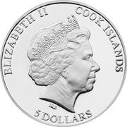 5 Dollars - Elizabeth II Zhostovo obverse image