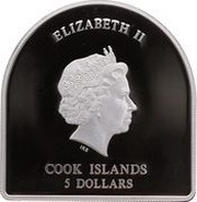 5 Dollars - Elizabeth II Christmas obverse image