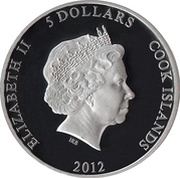5 Dollars - Elizabeth II Harlequin and Artemon obverse image