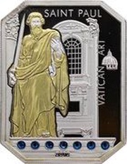 5 Dollars - Elizabeth II Saint Paul, Cook Islands, 2012 reverse image