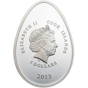 5 Dollars - Elizabeth II Egg in Gold obverse image