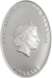 5 Dollars - Elizabeth II Christmas obverse image